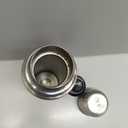 Milton Thermosteel Flip Lid 1000, Double Walled Vacuum Insulated Thermos 1000 ml | 34 oz | 1 Ltr | 24 Hours Hot and Cold Water Bottle with Cover, Stainless Steel, BPA Free,Leak Proof | Silver