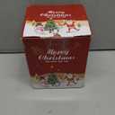 Jenaai 4 ft Christmas Inflatable Santa Claus Outdoor Decorations Climbing Hanging Santa Gift Bag with Build in LED Blow up Christmas Yard Decor for Xmas Porch Garden Lawn Vacation Indoor Outside