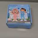 BIBUTY Doctor Costume for Kids Scrubs for Girls Boys, Pretend Play & Dress Up Clothes for Kids, Halloween Costumes for Girls Doctor Kit for Kids with Accessories, Toy Gift for 4-6 Toddler Little Kids