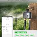 [All-New 2027] 1700FT WiFi Sprinkler Timer 2 Zone, Unistyle Smart Hose Timers Compatible Alexa & Google Voice and App Control, Water Timer for Garden Hose with Auto & Manual Modes for Garden Lawn