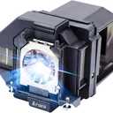 Araca ELPLP96 with Housing Replacement Projector Bulb for Epson VS250 VS355 EX5260 VS350 EB-S41 EH-TW650 TW610 TW5650 TW5600 X05 S05 U05 2042 2247U 2142W W05 990U U42 Economical Lamp