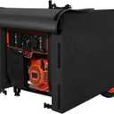 AKEfit Universal Waterproof Generator Cover, 600D Heavy Duty Small Outside Equipment Cover for Champion,Predator,Wen,BILT Hard,Ryobi,Generac,Westinghouse Portable Generator 5000-10000W,38”Lx28”Wx30”H