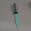 AM8:00 Curl Defining Brush,9Rows Premium Styling Hairbrush for Curly Hair, Enhances Curls Definition & Separation, (Green)