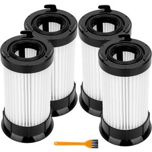 DCF-4 DCF-18 Replacement Filter for EUREKA Powerline Maxima LightSpeed & LightForce 4700-4770 Series High Performance HP5555 & 5500 Series part # 63073, 62132-4 Pack