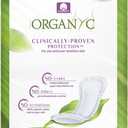Organyc  100% Organic Cotton Inside and Out Light Incontinence Pads for Bladder Leaks, Ultimate Flow, 14 Count