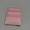 Glamnetic Press On Nails - Hot Pink | Opaque Bright Neon Pink Short Oval Fake Nails, Reusable | 15 Sizes - 30 Nail Kit