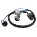 88986855 Tail Light Wiring Harness Fit for Chevy Silverado GMC Sierra 1999-2005, Fit for Suburban 2000-2004, Passenger Side