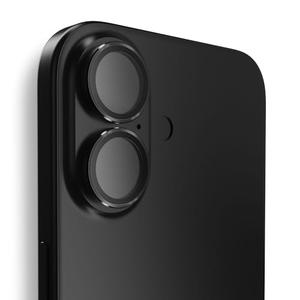 BodyGuardz Apex Compatible with iPhone 16 Plus and iPhone 16 Camera Lens Protector, 9H Hardness Tempered Glass, Scratch Resistant, Easy Installation, Case Friendly, Night Shooting Mode - Black BodyGuardz Apex Compatible with iPhone 16 Plus and iPhone 16 Camera Lens Protector, 9H Hardness Tempered Glass, Scratch Resistant, Easy Installation, Case Friendly, Night Shooting Mode - Black