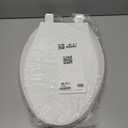 KOHLER 4734-RL-0 Rutledge ReadyLatch Soft Close Elongated Toilet Seat, Quiet-Close Lid Grip-Tight Bumpers, Installation Hardware, Home Essentials, White