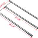 Parts DA107 7508 Stainless Steel 3 Burner Tubes fits for Weber Genesis Silver B & C, Spirit 700 & Genesis Gold B/C (2002+), Spirit E-310 & E-320 (2007-2012) Gas Grills with Side Control