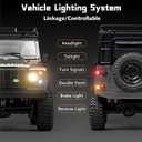 MN-99S RC Car, 1:12 Scale RC Rock Crawler, 4WD Off-Road RC Truck RTR, 2.4G Remote RC Land Rover Vehicle Models for Adults Hobby Gifts (Gray)