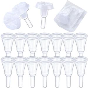 Geiserailie 15 Pack Condom External Catheter for Men External Male Urinary Catheter for Incontinence Supplies, Self Adhering Style(32 mm)
