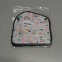 Kid'S Seat Belt Cover Pad, Neck & Abdomen Cushion For Children- Soft And Breathable Straps Cover Support For Booster Seat, Strollers, And High Chairs | Hypoallergenic Travel Accessory, Rainbow