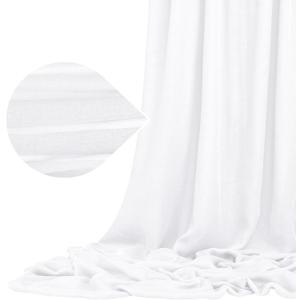 10 Yard White Gauze Cheesecloth Craft Fabric for DIY Wedding Arch Draping, Ceiling Drape, Table Runner, Curtain, Cloth Napkin, Craft Gauze Fabric for Background Party Banquet Wedding Decor