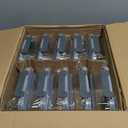 M MCIRCO 10-Pack,22 Oz Glass Meal Prep Containers,Glass Food Storage Containers with lids,Lunch Containers,Microwave, Oven, Freezer and Dishwasher (Gray)