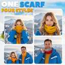 Winter Neck Warmer for Men & Women, Fleece Neck Gaiter Face Scarf, Hunting essentials Nose Warmer, Outdoor Gear Mask (Grey)