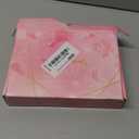 Pink Wig - Long Pink Wavy Wigs for Women Middle Part Pastel Pink 26 inch Natural Curly Synthetic Wig Heat Resistant Fiber Wigs for Daily Party Use