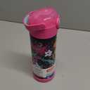 THERMOS FUNTAINER 16 Ounce Stainless Steel Vacuum Insulated Bottle with Wide Spout Lid, Graffiti Girl