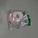 Ribbli Pink Double Faced Satin Ribbon,1-1/2 x Continuous 25 Yards,Use for Bows Bouquet,Gift Wrapping,Baby Shower,Floral Arrangement