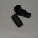 For Honda Crank Pulley Tool 19mm Harmonic Balancer Socket & 50mm Crankshaft Crank Pulley Wrench Holder Removal Holding Spanner Kit For Acura and Honda Engines, Deep Counter-Weighted Socket Tools