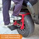 Fold Tire Step 2 Stairs Adjustable Tire Mounted Wheel Step Load 350 Pound