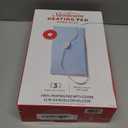 Sunbeam XL Heating Pad for Back Neck and Shoulder Pain Relief with Sponge for Moist Heating Option Extra Large 12 x 24" Blue