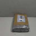 FinRec 2x6 Washable Runner Rugs for Kitchen Hallway Bedroom, Low Pile Thin Rug Solid Color, Non-Slip Carpet Indoor for Home Decor (Grey)