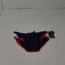 Speedo Men's Swimsuit Brief Endurance+ Splice Team Colors (Size 30, Edge Navy/Red)