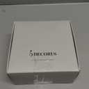 Decorus Backless Plunge Shapewear Bodysuits - Women Low Back Body Shaper ：Full Body Tummy Control Built in Bra With Plunge XL