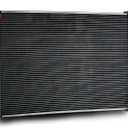 Aluminum Radiator for 2015-2018 Chevy Silverado 3500/2011-2019 GMC Sierra 2500 HD 3500 HD 6.0L 6.0 Pickup Radiators (1-Row)