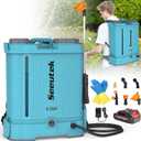 SEEUTEK 4.2 Gallon Battery Powered Backpack Sprayer,Electric Garden Sprayer