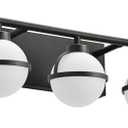 SOLFART Bathroom Light Fixtures Over Mirror 5 Lights Black Bathroom Vanity Lights Scone Lighting Bathroom Lights for Mirror