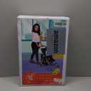 The New York Doll Collection First Twin Stroller - Cutest Heart Design Baby Strollers Great Toy Gift for Toddlers and Girls (Denim) Blue,pink