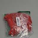 Soft Cotton Rope, 32 feet / 10m Rope, 8mm Thick, Soft Rope, Long Rope, Soft Tying Rope (Red+Red)
