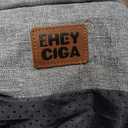 EHEYCIGA Orthopedic Dog Beds for Large Dogs with Removable Washable Cover, Light Grey, 36x49