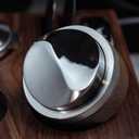 54mm Espresso Distribution Tool Walnut Coffee Distributor Adjustable Depth Stainless Steel Espresso Leveler Compatible with Breville Espresso Machines