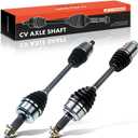 A-Premium Set of 2 Front CV Axle Shaft Assembly