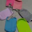 MECCANIXITY Water Bottle Sleeve 420ml Neoprene Carrier Insulated Non Slip Protective Glass Bottles Cover with Strap for Cool or Hot Drinks, Colorful 6 Pack