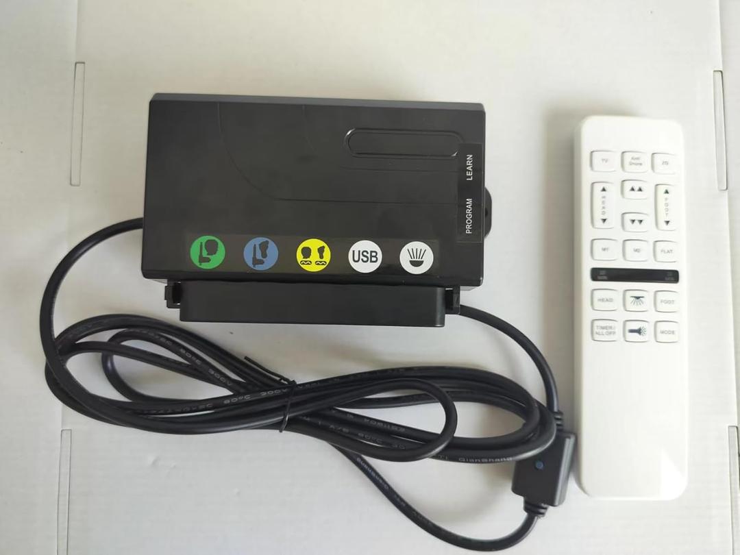 Ecdtrans Adjustable Bed Remote for Richmat HJH55 and HJC18 Control Box for Adjustable Bed Replacement Parts