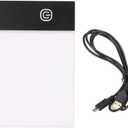 LED Light Box, Eye A6 LED Light Pad Drawing LED Light Board Brightness Artcraft Tracing Flip Book Kit with NonSlip Backing, LED Copy Board Tablet