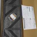 Forbena Walnut Brown Wall Bookshelf, 24 x 8 Inch Floating Bookshelves Set of 3, Large Floating Book Shelves for Bedroom, Long Wooden Wall Shelving Unit for Living Room Office Closet Storage (Walnut)