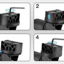 UTV Mirrors, UTV Side Mirrors with Adjustable Mirror, Compatible with ATV UTV SUV, Polaris Ranger General, Can Am Defender HD8 10, 2021-2023 Commander