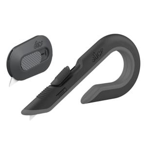 Slice Box Cutter, Heavy Duty Utility Knife, Safe Ceramic Blade Lasting 11x Longer than Metal, Stone, Combo Pack