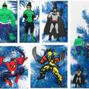 Super Hero Deluxe Mini 12 Piece Random Set Featuring Random Characters - Shatterproof Plastic Design from 1.5" to 2.5" Tall