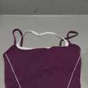 Two Piece Workout Sets For Women Sport Bra Matching High Waist Scrunch Butt Leggings Gym Yoga Active Wear Outfits (Large, Purple)