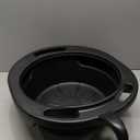 WirthCo 32953 4-Gallon Oil Change Drain Pan, Car Oil Container, Ideal For Automotive / Motorcycle, Drain Safely, 6 1/2" High by 18" Wide, Black - Made in USA