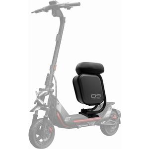 Multi-Functional Scooter Seat with 10L Large Storage Space Bag Compatible with Segway Ninebot ZT3 Pro Kickscooter, Thickened Soft Seat Cushion ZT3 Seat & Bag Attachment Original Parts