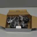 2 Inch Office Chair Wheels(Set of 5)-Heavy Duty Rubber Casters for Hardwood & Carpet, 2200lbs Capacity Universal Fit Smooth Rolling Casters Replacement Black