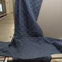 VANSOFY 100% Waterproof Recliner Chair Covers, Recliner Cover Non-Slip Dog Chair Cover Furniture Protector Washable Slipcover with Pocket, Elastic Straps for Pets, Dogs(Ocean Blue, 23.6")