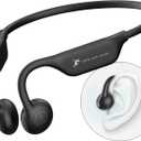 Bone Conduction Headphones - Bluetooth 5.4 Open Ear - Bone Conduction Earbuds 15Hrs Playtime Wireless Headset Sport Headphones for Running/Cycling/Gym/Workout/Hiking/Drive - Gift for Athletes/Runners